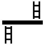 Ladders Platform SVG Icon